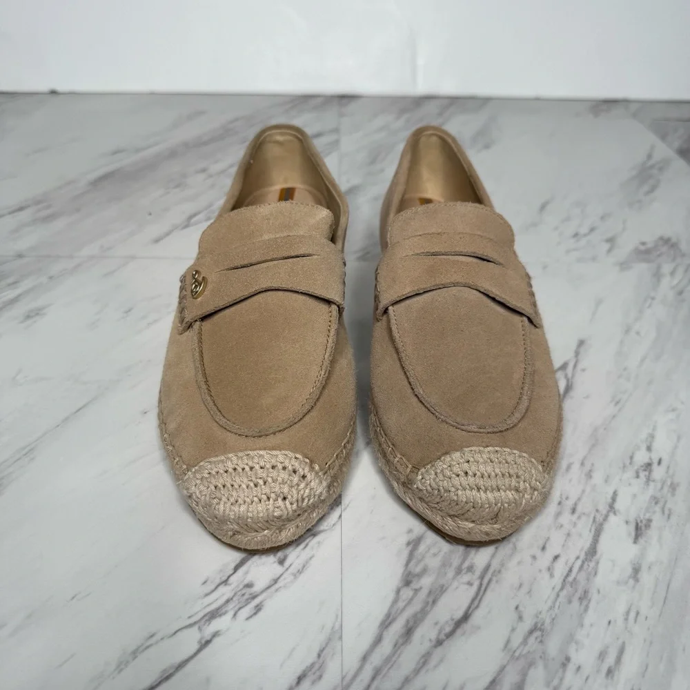 Sam Edelman Kai Tan Suede Espadrilles Loafer 6M